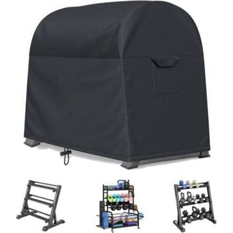 Housse de support d'haltères, housse de protection anti-rayures, protection portable pour support d'haltères de gym, housse de support de poids intérieur, housse de support d'haltères d'extérieur (1/4)