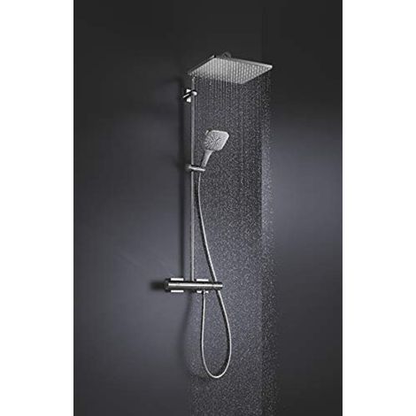 Colonne de douche thermostatique Rainshower SmartActive 310 Design Cube 26652000 Import Allemagne (1/4)