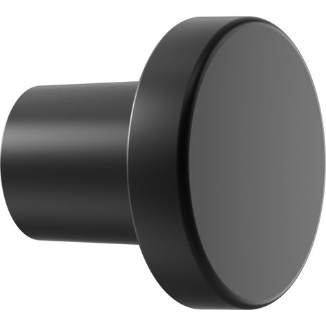 Möbelknopf Dot ø 30mm - eleganter Möbelknauf Tiefe 26mm, Zinkdruckguss Edelstahl Effekt (1/5)