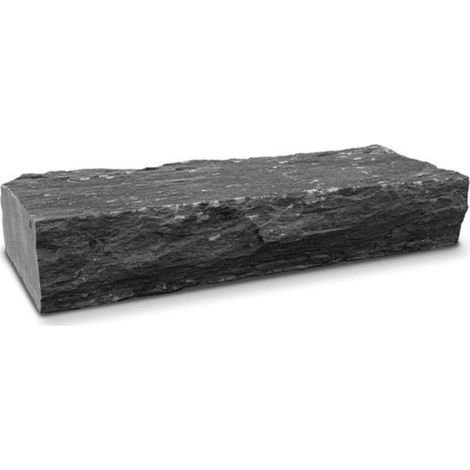 Bloc Marche pierre naturelle Ardoise Schiste 100x35x15 cm (1/2)