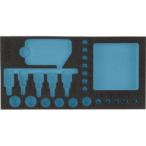 Garniture en mousse souple bimatière 163-192L ∙ L x l : 342 mm x 172 mm (1/2)