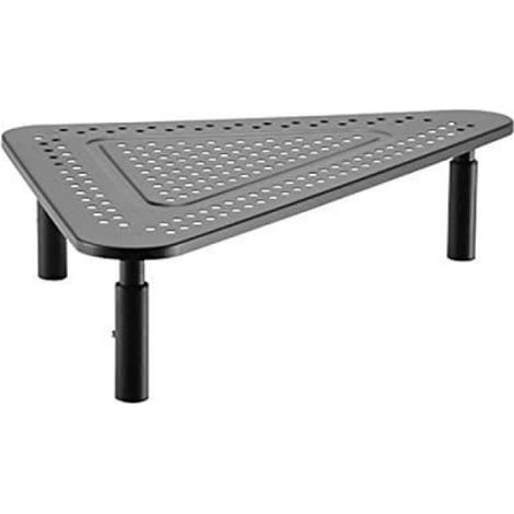 Support TV de Table - Ajustable en Hauteur - Compatible 32 à 55 Pouces - Gris - 1 Pièce