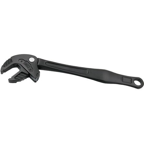 Clé à molette réglable à mécanisme autobloquant, mâchoire à cliquet, 19-24 mm, type industriel, pour la réparation de tuyaux, l'entretien automobile et les travaux domestiques. (1/5)