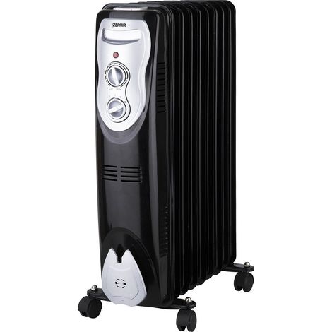 Ölradiator 9 Elemente 2000W mit einstellbarem Thermostat 600x300x240