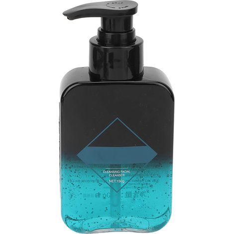 Gel nettoyant visage homme 150g - 6 ingrédients à base de plantes, hydratant, nettoyage profond et doux, purifiant les pores, soin du visage (1/5)