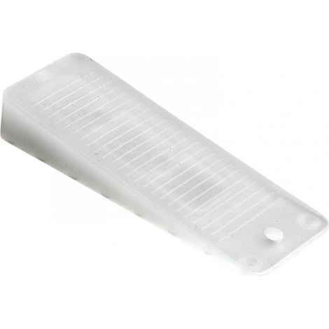 Tope de puerta de plástico pulido H.1.5 x L.10 cm HETTICH