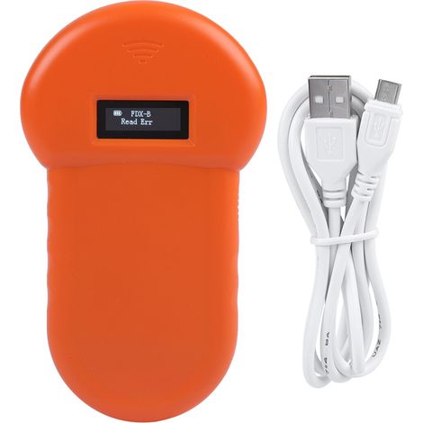 134.2kHz Lecteur RFID ISO ID Chien Chat Lecteur de Puce Animale LCD Portable Scanner (1/5)