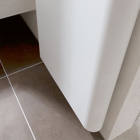 Purmo Paros V Vertikalheizkörper Typ 21, 1800x555 mm (HxL), gebogene Seitenabschlüsse, F2V211800451030 (1/5)