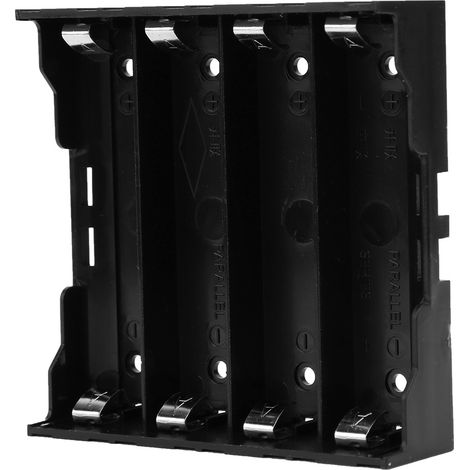 Boîtier de rangement pour 5 batteries 18650 avec connecteur rigide, système d'alimentation et système d'alimentation avec 4 batteries 18650 (1/5)