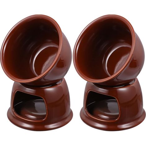 caquelons à chocolat en céramique chauffent rapidement et (1/5)