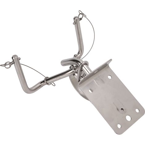 Davits de Bateau à Verrouillage Instantané en Acier Inoxydable 304 pour Annexes, Système de Libération Rapide (1/5)