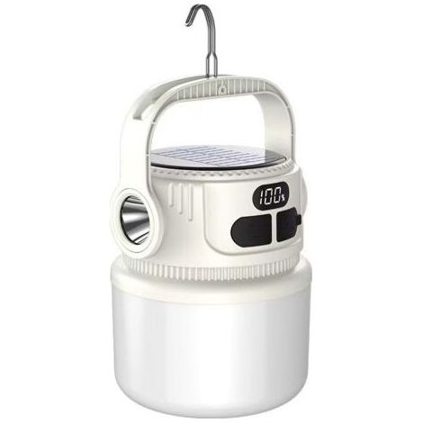 BUNTHAUS PA Lampe solaire de secours rechargeable pour tentes et stands de camping (1/4)