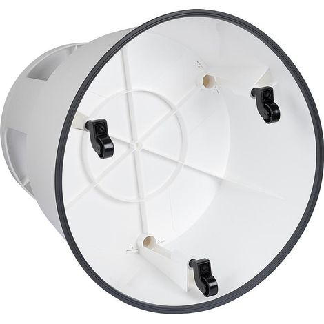 WEDO Rollhocker SuperStepKst. Höhe bel./unbel. 41,5/42,8cm ø oben/unten 29,2/42,4cm weiß (1/3)