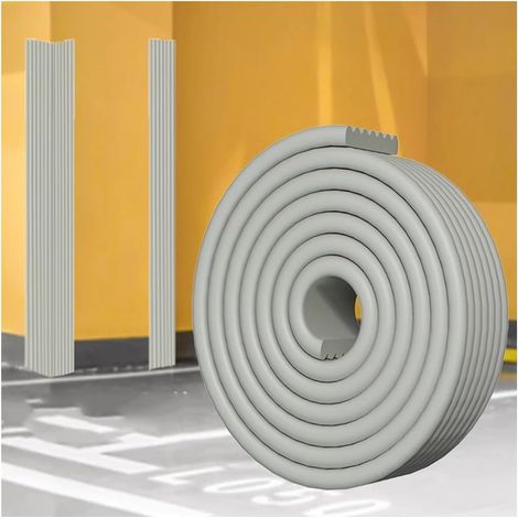Protections d'angle pour poteaux de garage, mousses grises, 0, 4 x 20 (1/4)