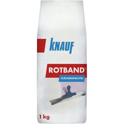 Knauf Rotband Flächenspachtel 1 kg Haftputz & Rotband