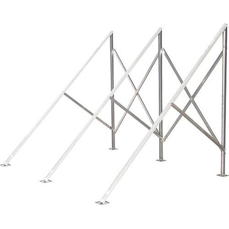 Support de montage toit plat pour panneau solaire thermique HP 30