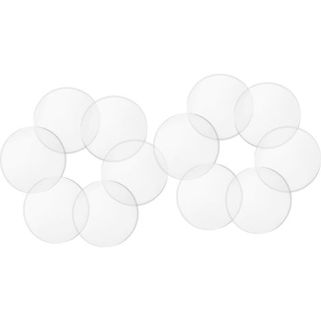 Butées de table en verre Uonlytech avec ventouse, diamètre 25 mm (1/5)