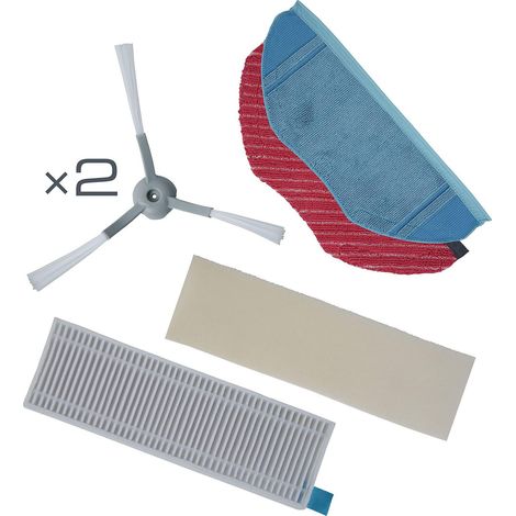 Kit accesorios tefal Rowenta X Plorer 95 rojo microfibra (1/3)
