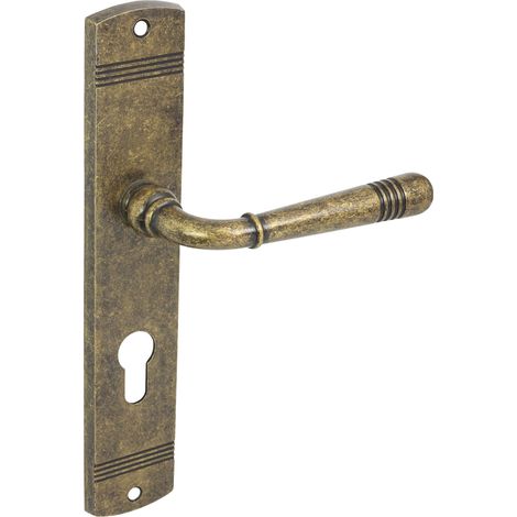 Domino Türgriff LOFT M75 PZ 72 Drückergarnitur für Zimmertüren Langschild-Garnitur Türdrücker-Set Türbeschläge (1/5)