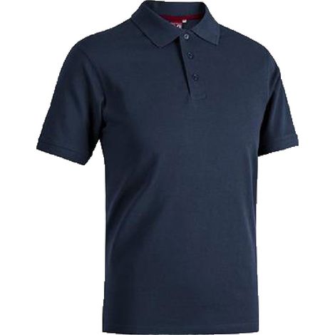 Polo 'fox jersey' taglia l - blu navy SOCIM