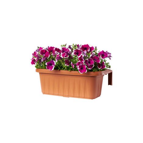 FIORIERA RONDINE 50X20X18,5CM 11L TERRACOTTA