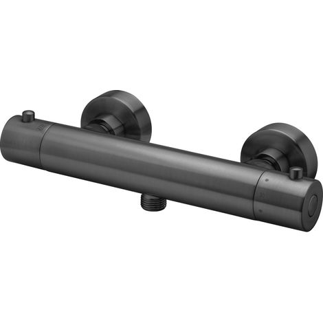 Essebagno Mitigeur douche thermostatique Luisa gun métal