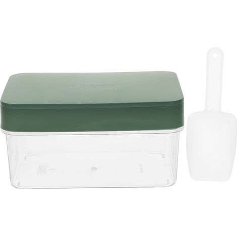 Moule à Glaçons et Résistant Déformation en Silicone Couvercle, Bac (1/5)