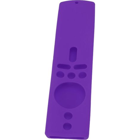 Étui de protection antidérapant en silicone pour télécommande Xiaomi Mi Box S et Xiaomi Mi TV Stick (violet) (1/5)