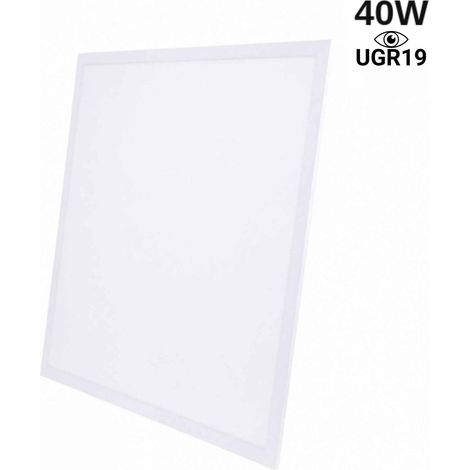 Panel LED Empotrable Backlit 60x60cm - 40W - 100lm/W - (1/5)