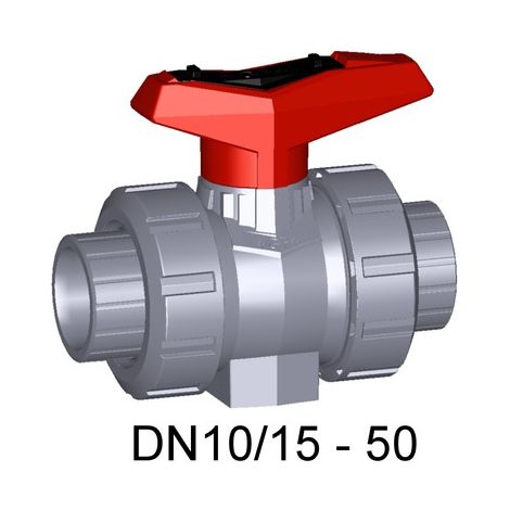 Vanne à bille GF 546 ABS/EPDM 3/8" IT
