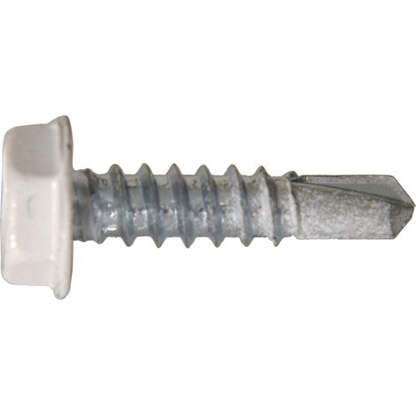 560391 25,4 cm X 3/10,2 cm Rondelle Head Self Vis de perçage avec tête de Painted, 100-Pack (1/3)
