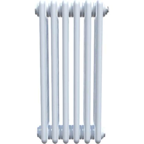 Bircham - White 4 Column Radiator H600mm x W296mm