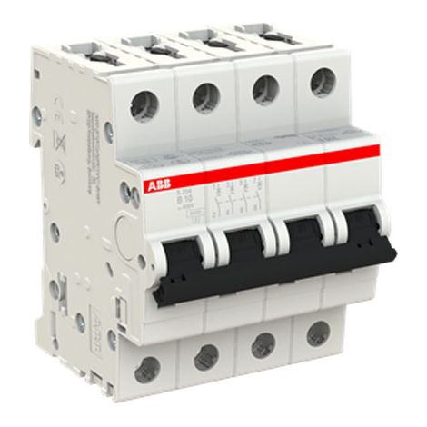 Interruptor Magnetotérmico 4P 10A curva B 6KA ABB 2CDS254001R0105 672187 EAN 541365672187