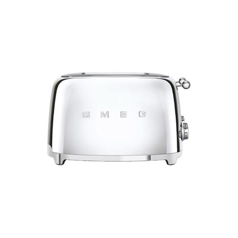TOSTADOR SMEG TSF03SSEU CROMO, 4x4, 6 NIVELES TOSTADO, 2000W.