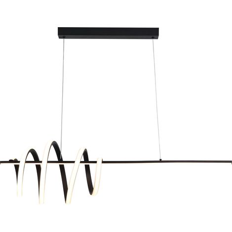 Searchlight Sword Suspension LED intégrée, noire 40 W 3000 K (1/5)