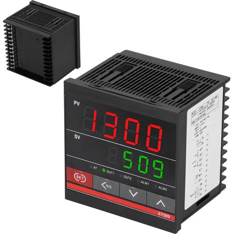Temperaturregler PID Heiz- und Kühlrelais Universalgerät XY509 100–240 V AC (1/5)
