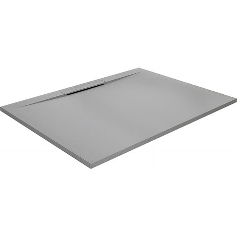 Receveur extra-plat 80x80 Kineline BPC Gris pierre - KINEDO RD320P (1/3)