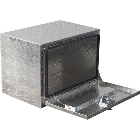 Mw Tools – Coffre de chantier en aluminium 108 L – Dimensions 620 x 460 x 480 mm – Charge maximale 50 kg – MWA120Z (1/5)
