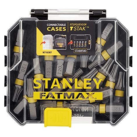 Set punte per cacciavite Stanley sta88570-xj 25mm 20 pezzi (1/4)