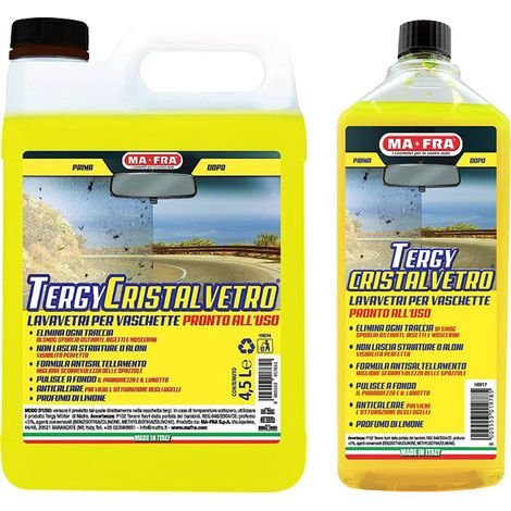 LAVAVETRI LIQUIDO 'TERGY CRISTALVETRO' ml 1000  - MA-FRA