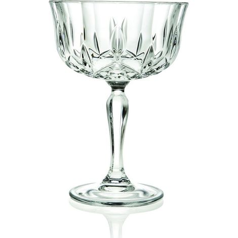 RCR Cristalleria Italiana Opera - CH - Set da 6 Calici Champagne in Cristallo (1/5)