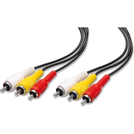 Cavo Audio E Video 9/11 3Sp Rca + 3Sp Rca - 1,5Mt