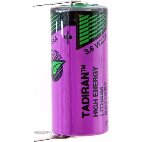Tadiran - Pile lithium SL-361/PT 2/3AA 3.6V 1.6Ah 3PFR