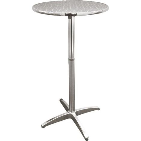 Alu Bistrotisch Stehtisch Bartisch Gartentisch Partytisch Tresentisch Biertisch (1/2)