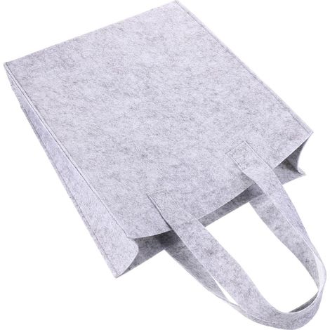 Borsa pieghevole in feltro per la spesa e il supermercato. (1/5)