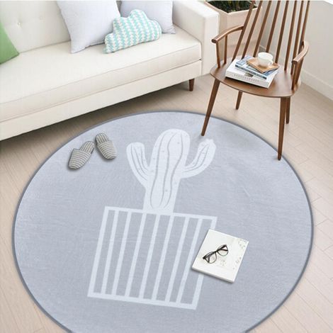 Tapis d'extérieur rond Ø60cm - indoor / outdoor-style 4 (1/3)
