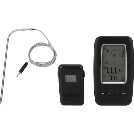 Thermomètre de barbecue numérique sans fil à lecture instantanée avec sonde pour la cuisson au barbecue et au four (1/5)