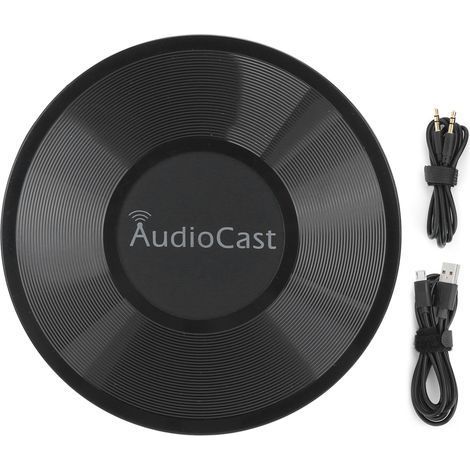 Ricevitore audio Wi-Fi wireless per sistemi di altoparlanti – compatibile con DLNA e streaming musicale (1/5)