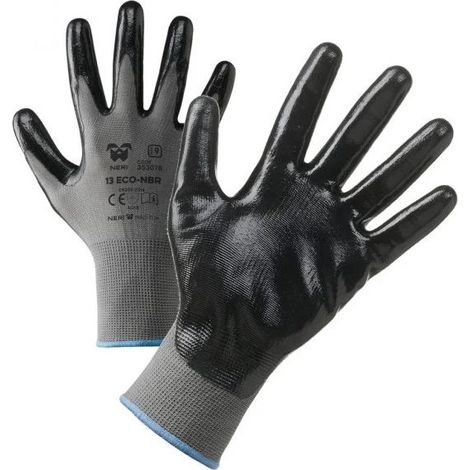 Neri Safety Guantes de Trabajo de Hilo Sintético Calibre 13 CF12 PA 350 Talla 7 - Paquete de 12 Pares