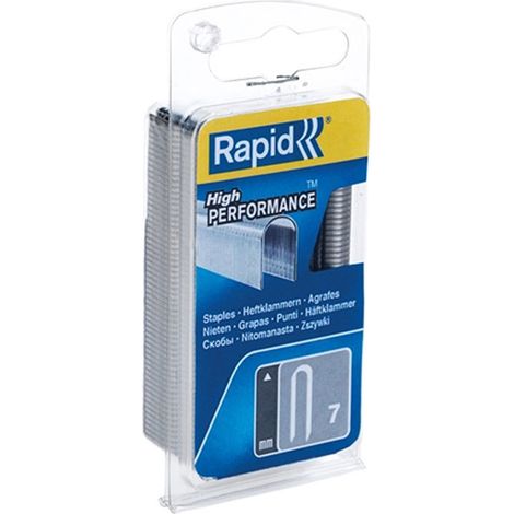 Set di 960 ponticelli RAPID 7 a filo piatto da 12 mm Rapid